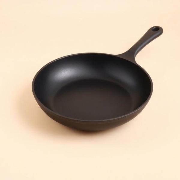 Black Clay Frying Pan