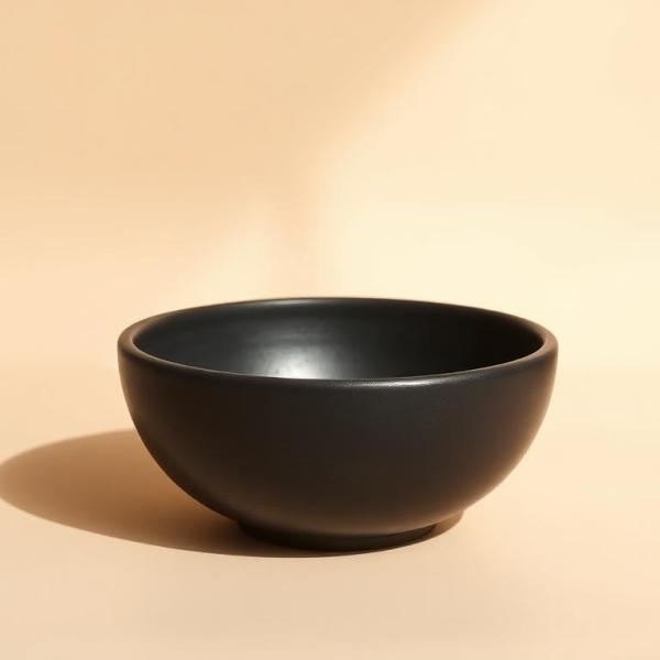 Clay Bowl Black