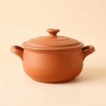 Clay cooking pot(flat base)